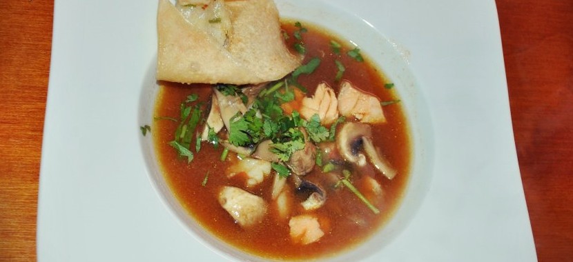 Cookst Du! Lachs-Garnelen-Suppe